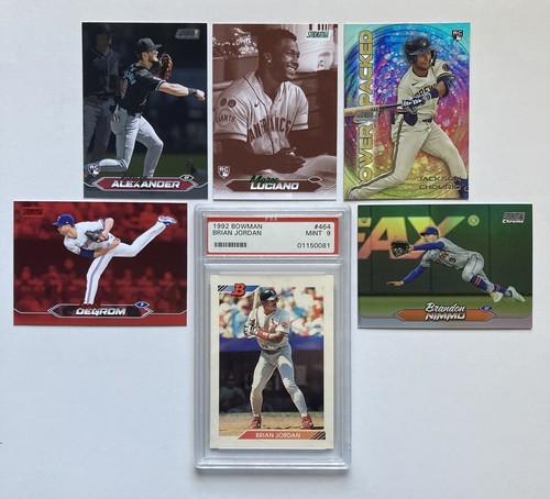 Baseball Card Lot. Parallels, Rookies, PSA Graded