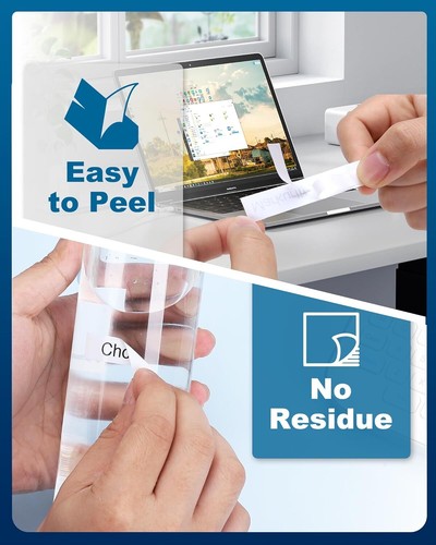 4Pk TZ-231 TZe-231 TZe Tz Tape 12mm 0.47 Laminated White Brother P Touch PTD210 - Picture 3 of 9