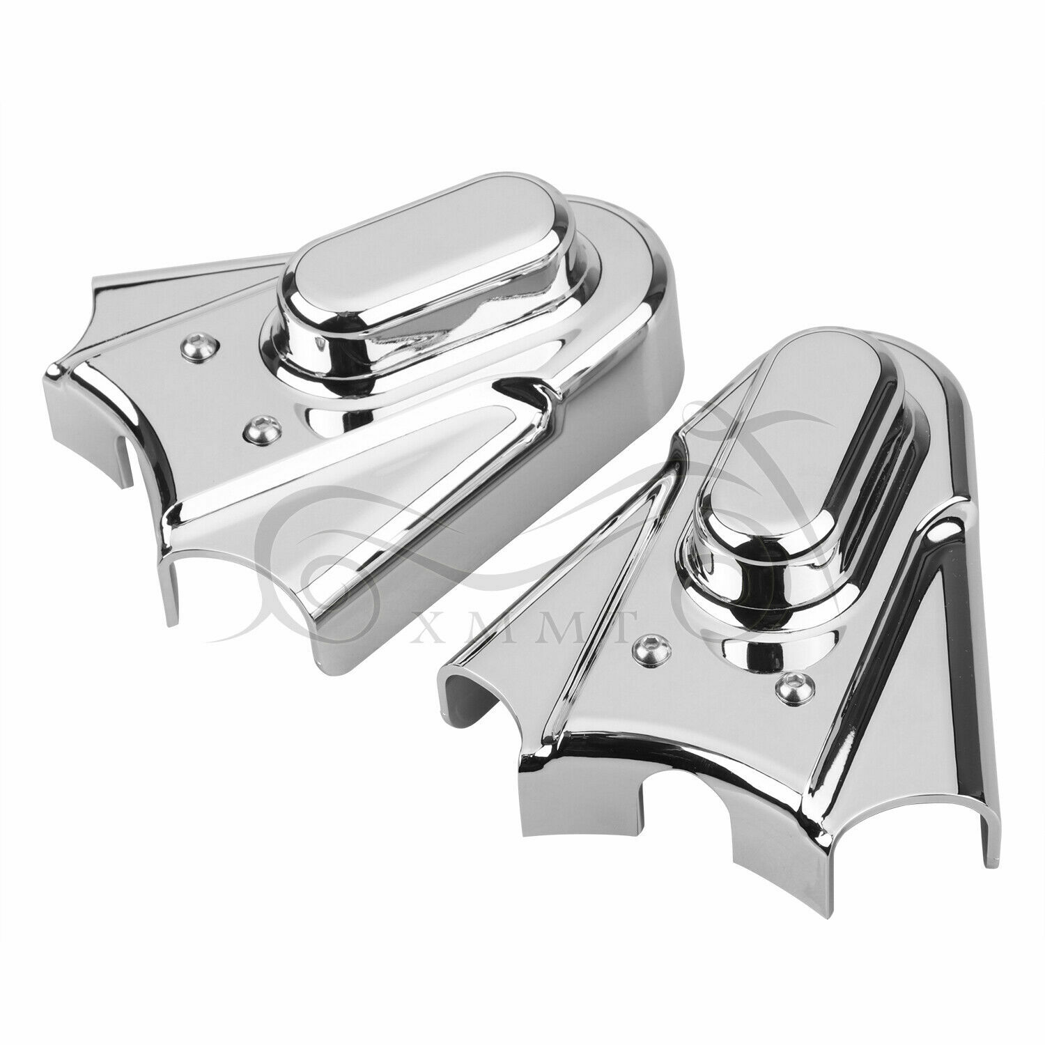 Chrome Phantom Rear Swing Arm Axle Covers Set For Harley 86 07 Softail chrome-phantom-rear-swing-arm-axle-covers-set-for-harley-86-07-softail