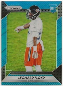 2016 Panini Prizm Blue Leonard Floyd /199 Rookie #214