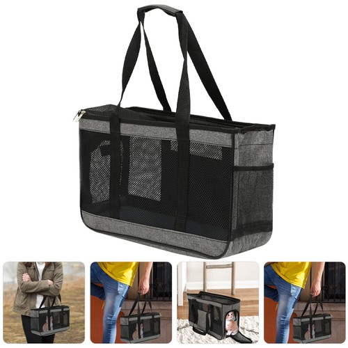 Sac pour animaux officiel de compagnie en maille respirante porte-chat pochette de transport voyage