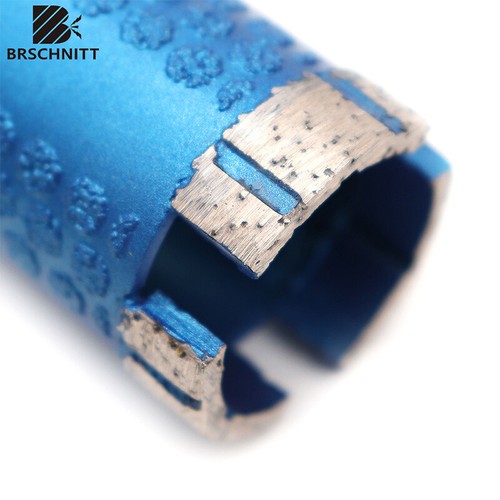 Broca soldada con diamante sierra de agujero de 1 3/8 pulgadas para amoladora angular de mármol de granito - Imagen 6 de 9