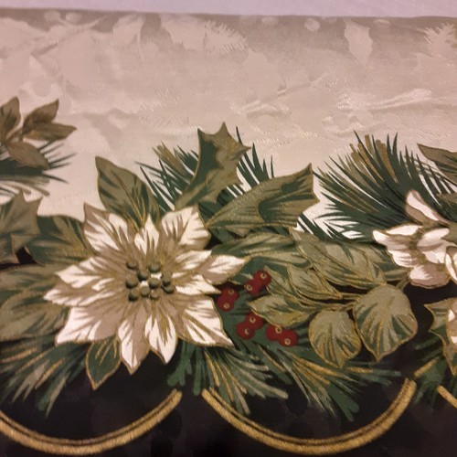 Mantel de invierno cuadrado en relieve San Nicolás Navidad 59x85 - Imagen 9 de 9