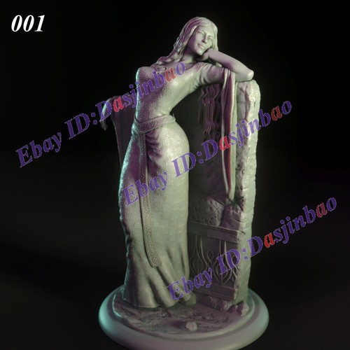 Galadriel 1/8 1/6 1/4 3D Print Model Kit Unpainted Unassembled 2 Ver - Picture 4 of 14