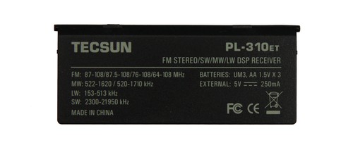 TECSUN PL-310ET Radio Receiver Original Back Stand (BLACK) - Picture 1 of 2