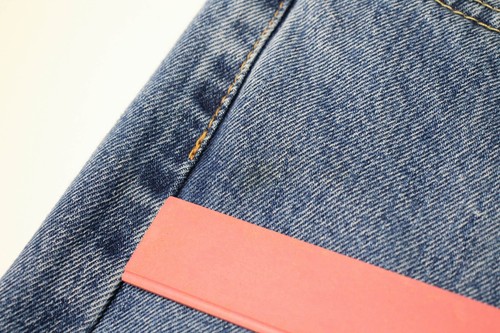 LEVI'S 550 Jeans Men's W33/L30 Tapered Light Blue Denim Zip Fly Pockets - Picture 10 of 13