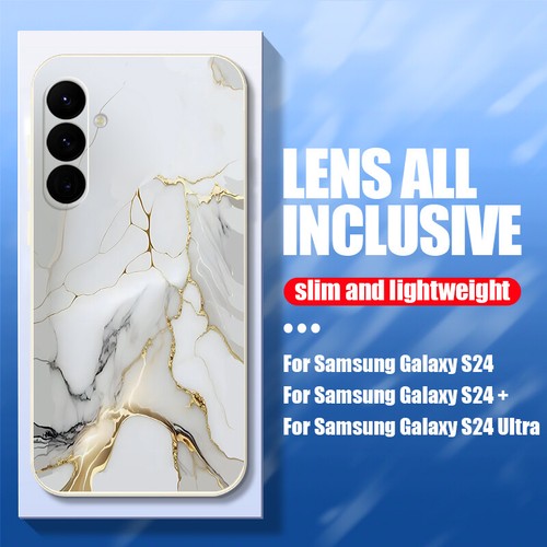 Shockproof Case For Samsung Galaxy A16 A56 A26 A17 A35 A55 S25 Soft Marble Cover - Picture 4 of 24