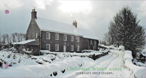 GUERNSEY 2000 CHRISTMAS SET OF 6 + M/S Presentation Pack + 2 x FDC - Picture 2 of 13