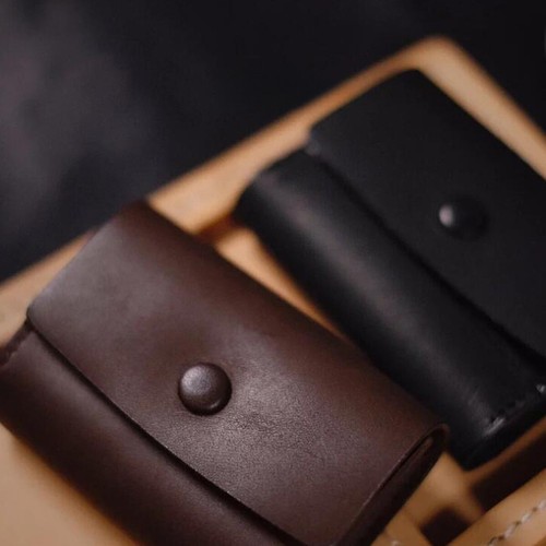 Leather Camera Battery Pack SD Card Cover 120/135 Film Protection Bag StorageBox - Bild 4 von 23