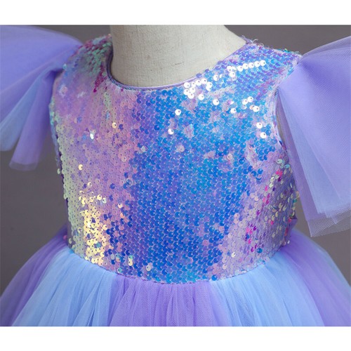 Wedding Party Flower Girls Tutu Dress Bridesmaid Pageant Princess Kids Prom Gown - Picture 51 of 129