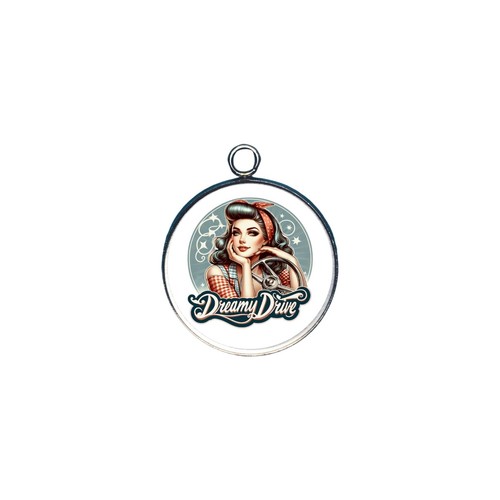Retro Pinup Girl Charms - Picture 14 of 21