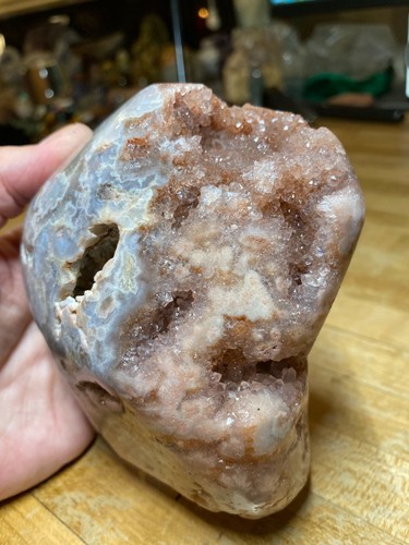 Rare Pink Amethyst Crystal Mineral Gemstone High Polished Finish Specimen 037 - Picture 6 of 12