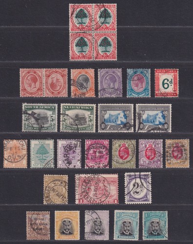 British South Africa Region Classic Selection 29 Different Stamps SCV $170.80