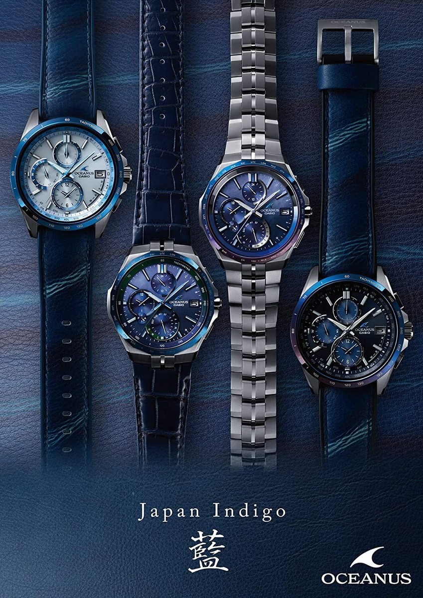 Casio Oceanus Manta OCW-S5000AP-2AJF JAPAN INDIGO Limited Casio Oceanus Manta OCW-S5000AP-2AJF JAPAN INDIGO Limited
