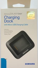 Samsung Charging Cradle Dock for Galaxy Gear Smart Watch (Model No: SM-V700) NEW