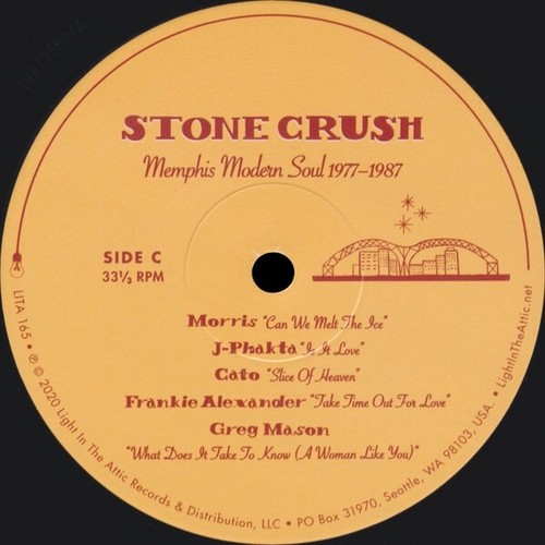 STONE CRUSH - Memphis Modern Soul 1977-1987, Mint/Sealed, Light in the Attic, - Picture 3 of 10