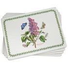 	Botanic Garden Collection Placemats Set Of 4 Heat Resistant Mats Corkbacked ...