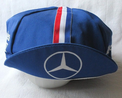 Vintage 80s Los Angeles Marathon III 1988 Mercedes-Benz Blue Running Cycling Cap - Picture 5 of 12