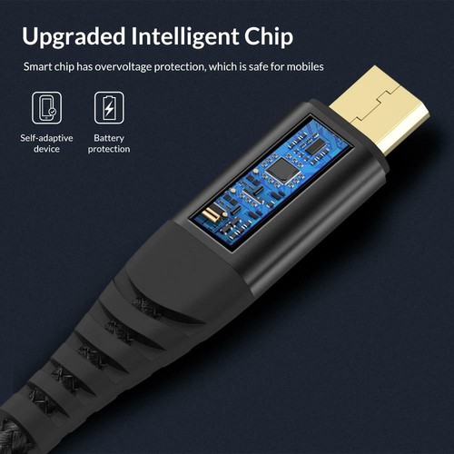 Ultra 3M Fast charging charger USB cable for PS4 controllers charge + play lead - Picture 4 of 8
