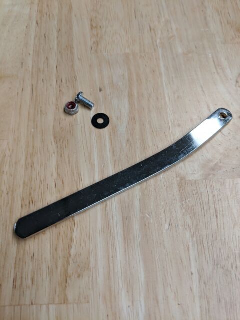 Vintage Harmony guitar tremolo bridge arm and mounting hardware NOS Vintage Harmony guitar tremolo bridge arm and mounting hardware NOS
