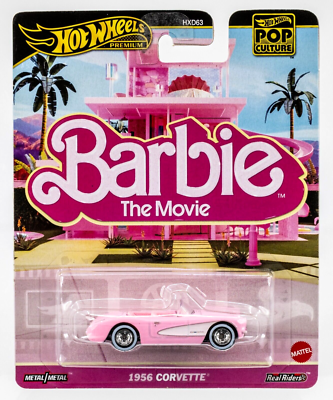 2025 Hot Wheels Pop Culture 1956 Corvette® PINK | WHITE | BARBIE