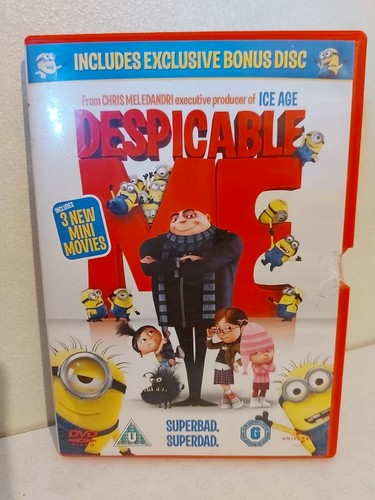 Despicable me, with Bonus Disc + 3 Mini movie collection DVD Secret Life of Pets - Picture 2 of 10