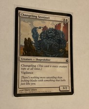 MTG Changeling Sentinel Morningtide 6/150 Regular Common