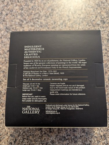 Delicious Art measuring cups by The National Gallery - Picture 2 of 2