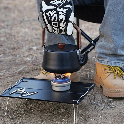 Alcohol Stove Pot Stand Foldable Burner Bracket Portable Camping Kettle Stand - Picture 11 of 12