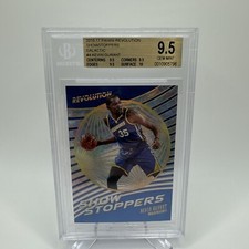 Kevin Durant 2016 Panini Revolution #4 Showstoppers Galactic BGS 9.5