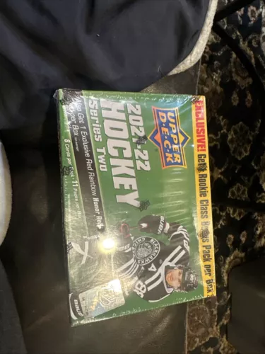 Upper Deck 2021-22 Hockey Series 2 11 Packs Per Box 88 Cards Total NEW IN BOX