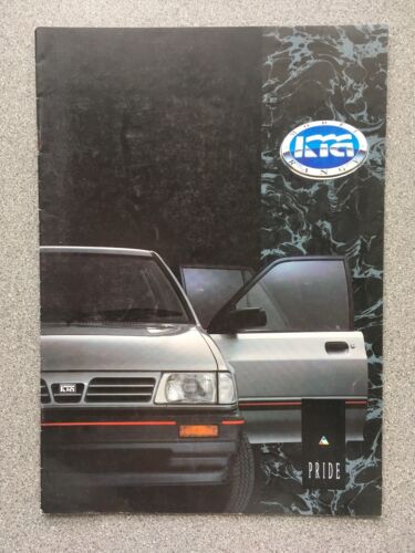 KIA PRIDE 1991-93 UK Market Car Sales Brochure 1.1 L 1.3 LX 3 door 5 door - Picture 1 of 4