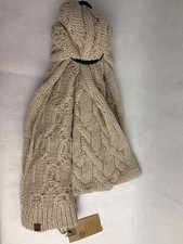 Timberland Beige Wool Women’s Neck Scarf A1GOS-546