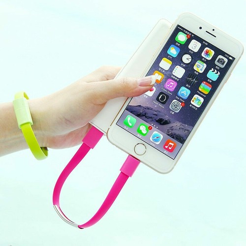 USB 2.0 Male to Micro USB Cable Data Sync Charging Lead Android Bracelet Band UK - Picture 2 of 17