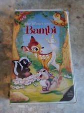 Bambi VHS Disney Black Diamond