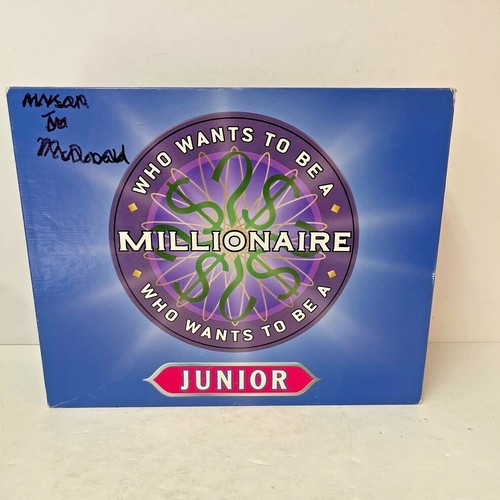 Who Wants To Be A Millionaire Junior Board Game By Pressman Vintage 2000 Nice - Picture 5 of 7