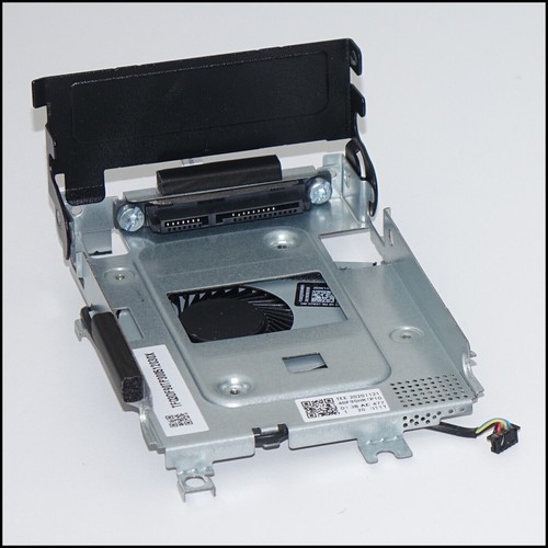 HP Elite Mini 800 600 G6 G7 G8 G9 Drive Caddy w Chassis Fan, SATA Cable - Picture 1 of 2