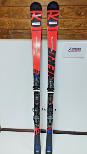 Rossignol Hero Athlete GS Pro A19 165 cm Ski + Dynastar 12 Bindings Adventure  - Picture 1 of 12