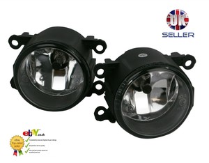 Pair Right OS Left NS Side Fog Lights H11 For Renault Fluence Saloon 1.12-12.12