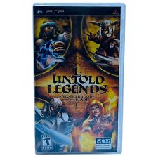 Untold Legends Brotherhood Of The Blade Game (Sony PSP) CIB Complete Tested Game