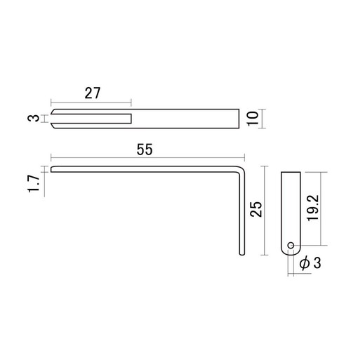NEW Master Relic Pickguard Bracket Support for Gibson Les Paul® - AGED CHROME - Picture 2 of 2