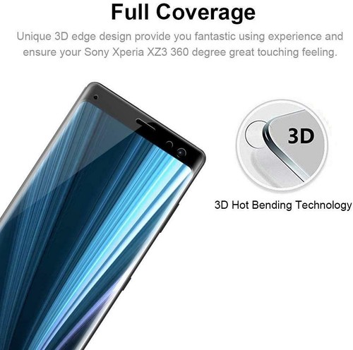 (2 Pack) Curved Tempered Glass Screen Guard For Sony Xperia 1 10 II 5G L3 XZ3 - Picture 6 of 23