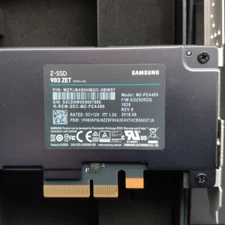 Samsung 480GB SSD PCIE 983zet MZ-PZA480BW SLC/10DWPD Solid State Dirve SLC.