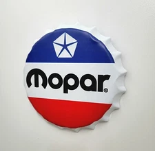 Mopar Pentastar  Metal Sign Chrysler, Dodge,  Plymouth,  Charger,  Hemi Sign Dec