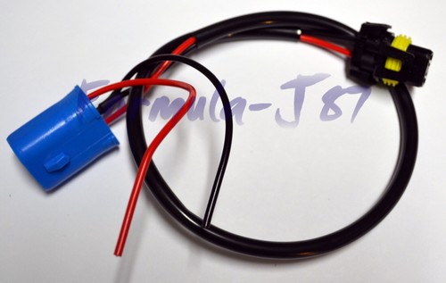 HID Kit Extension Wire 9007 HB5 Two Harness Head Light Bulb Replacement Socket - Picture 3 of 7