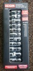 New ListingIcon 1/4" Drive Professional Universal Joint Shallow Socket Set 11pc New S1Um11