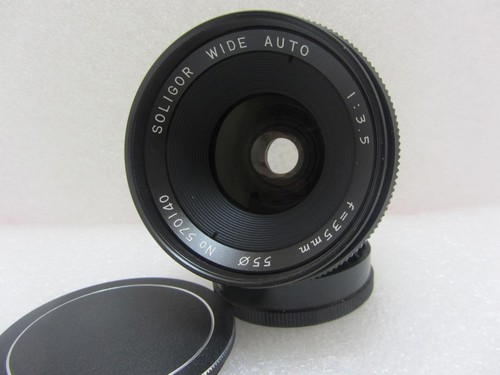 Soligor 35mm 1:3.5 Wide Angle Auto Lens, M42 Screw Mount & Caps - Picture 1 of 7