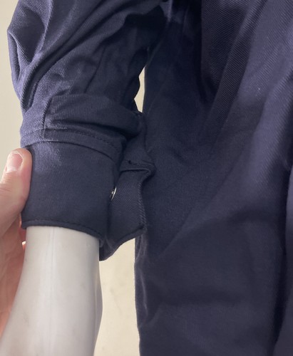 Nueva Camisa de Trabajo Westex Resistente al Fuego 3XL Azul Marino Botón a Presión Manga Larga J170 - Imagen 7 de 24