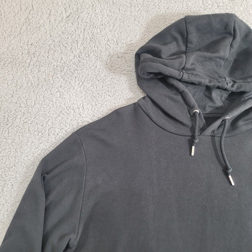 Quiksilver Hoodie Men's Large Black Hooded Sweatshirt Spellout Graphic Logo - Bild 5 von 18