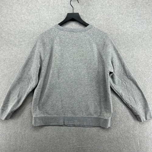 Old Navy Sweatshirt Womens Size Large Gray Long Sleeve Good Times Chenille - Picture 6 of 12